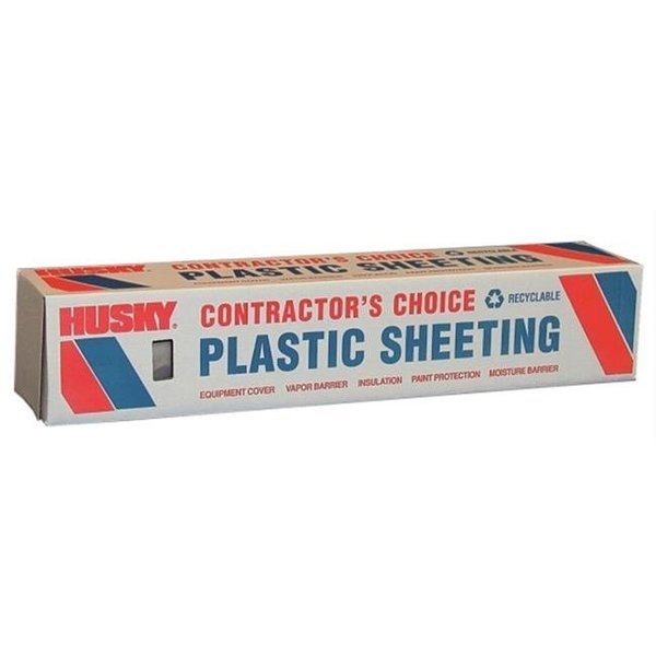 Poly-America Poly-america 20ft. X 100ft. 4 ML Tyco Polyethylene Clear Plastic Sheeting  CF0420C CF0420C